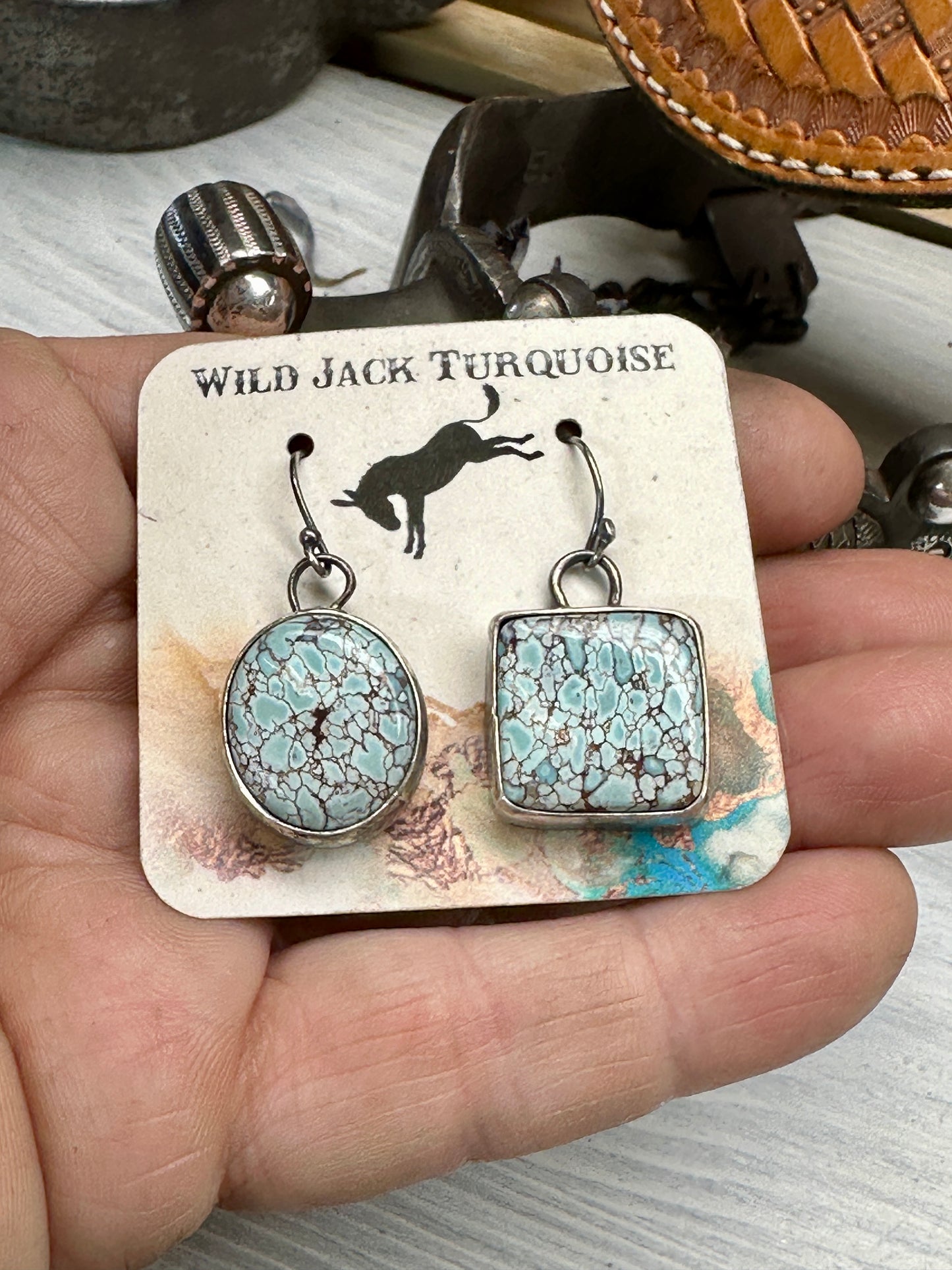 Red River Turquoise Earrings