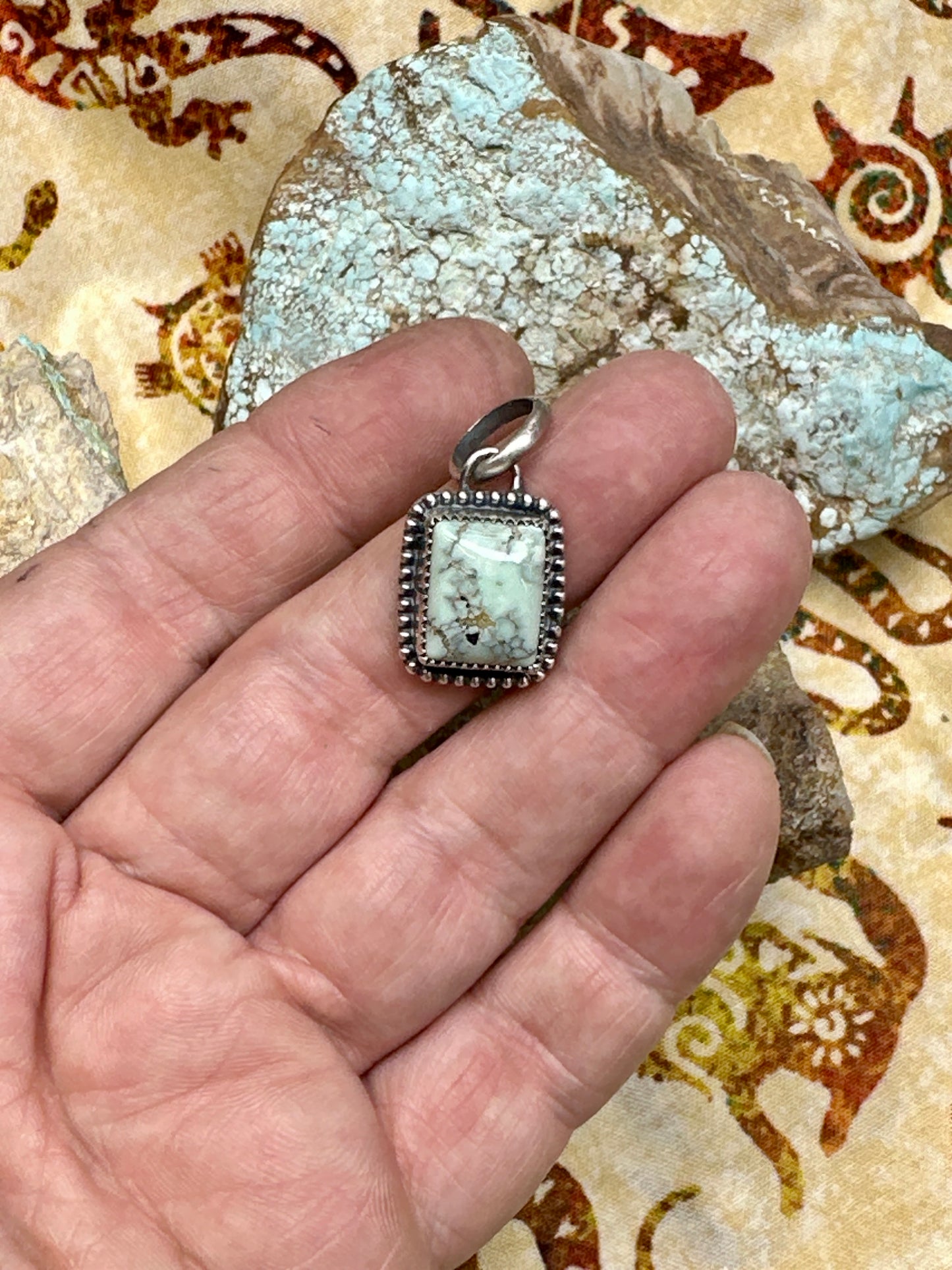 Emerald Basin Variscite Pendant