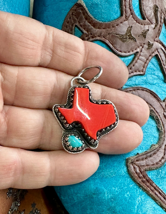 Texas Red and Turquoise