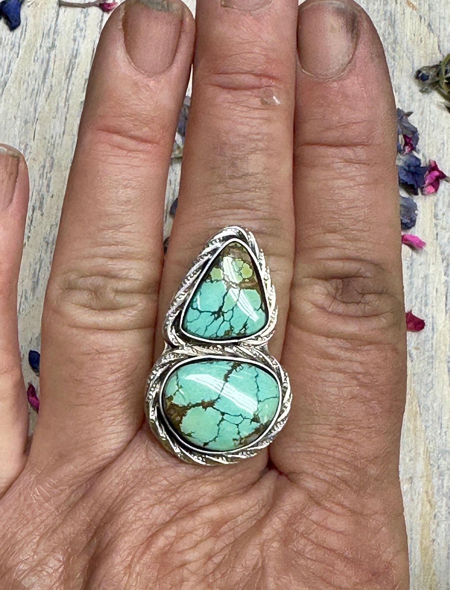 Blue Moon Turquoise ready to finish