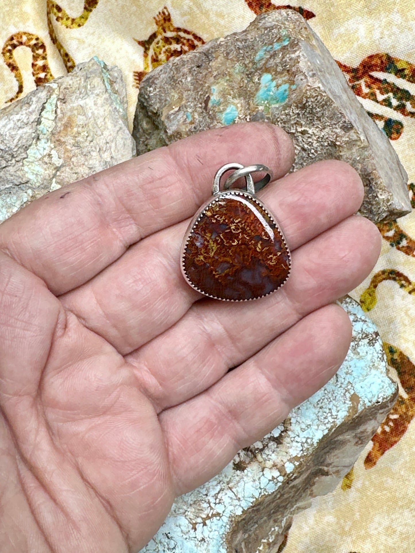 Moss Agate Pendant