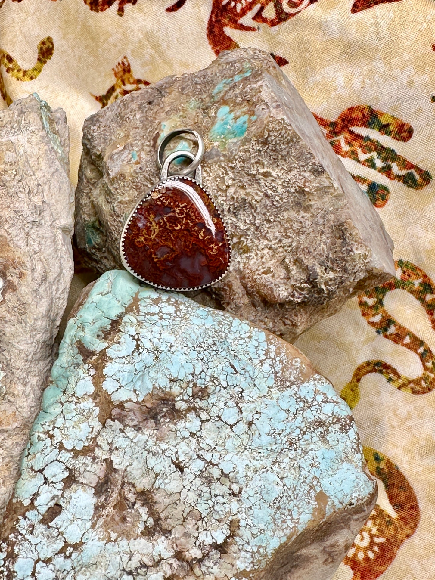 Moss Agate Pendant