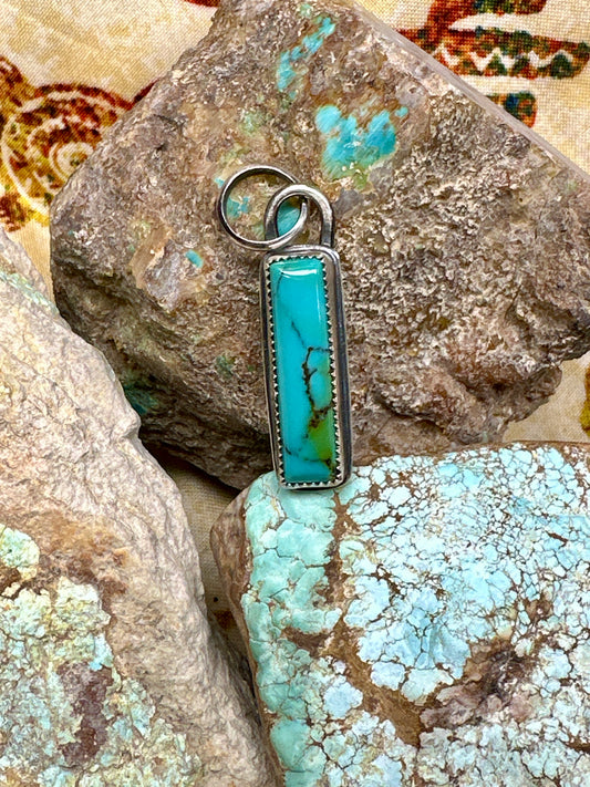 Polychrome Turquoise Pendant